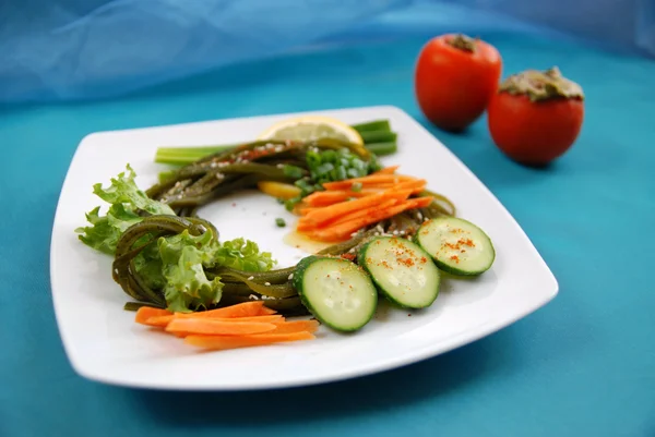 Wodorosty z warzywami 2 — Zdjęcie stockowe