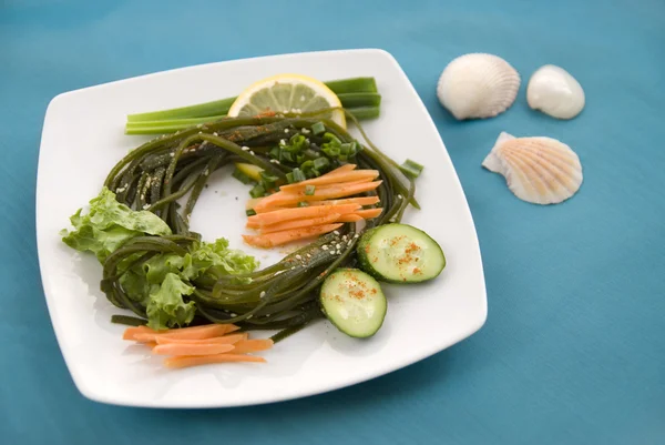 Alghe con verdure 5 Immagine Stock