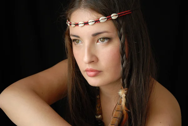 Giovane squaw Fotografia Stock