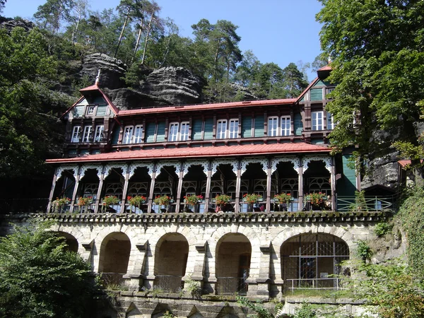 stock image House on the hill