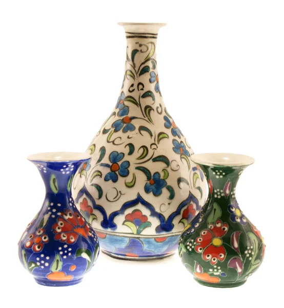 Three Turkish vase — Stock Photo, Image
