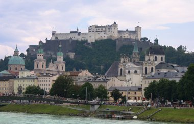 Panorama Salzburg clipart