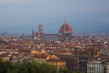 Florence panoramic view clipart