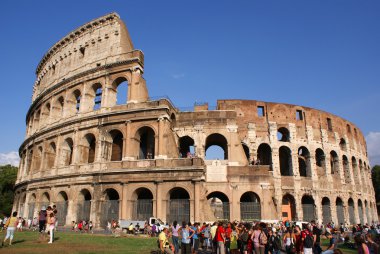 The Colosseum, Rome. clipart