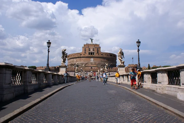 Ponte Sant Angelo, Vaticano — Foto de Stock