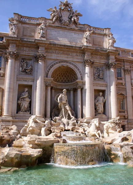 Fontana de Trevi, Roma, Italia — Foto de Stock