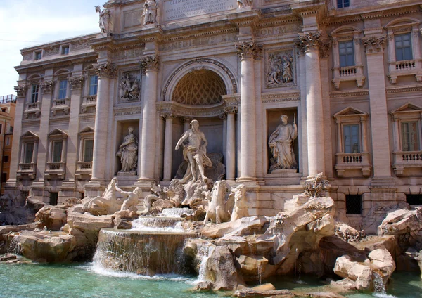Trevi Fountain, Roma, Italy — Stock Photo, Image