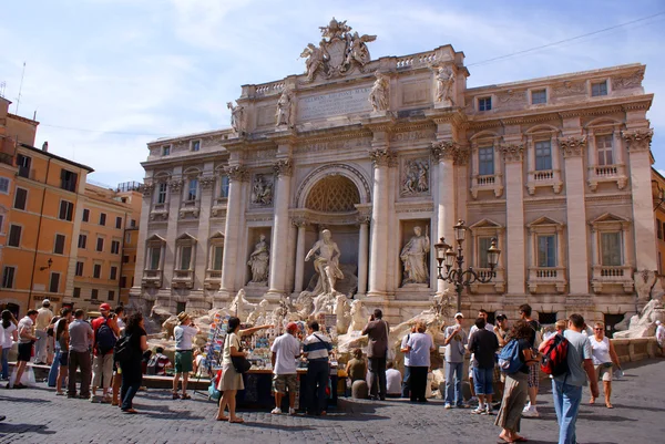 Trevi Fountain, Roma, Italy — Stock Photo, Image