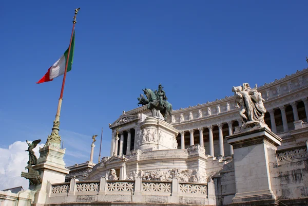 Edificio de Vittorio Emanuele Monumento — Foto de Stock