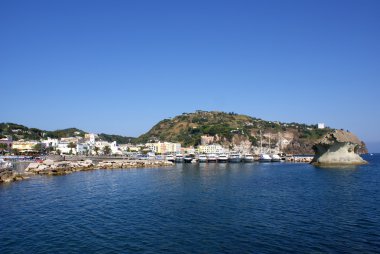 İtalya, campania, Ischia, kayalık Il fungho