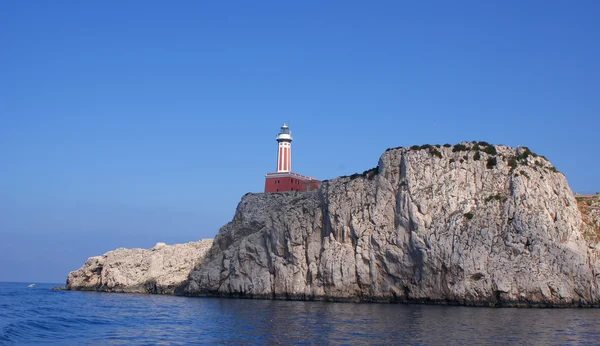 stock image Lighthouse, Capri, Italy.