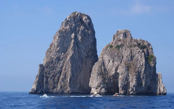 stock image Faraglioni Rock Formations