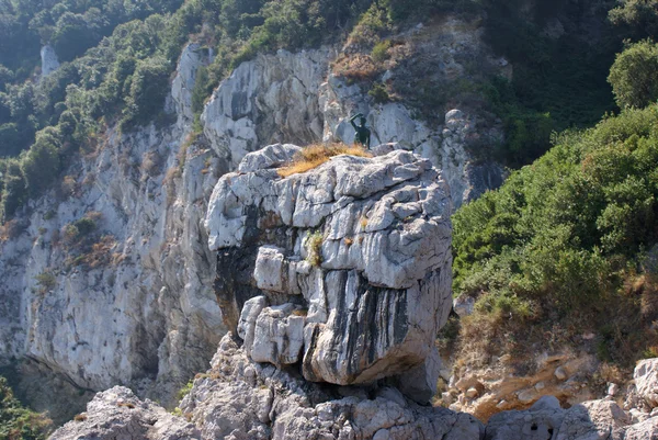 stock image Faraglioni Rock Formations