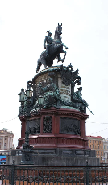 Monument av Nikolaj jag — Stockfoto