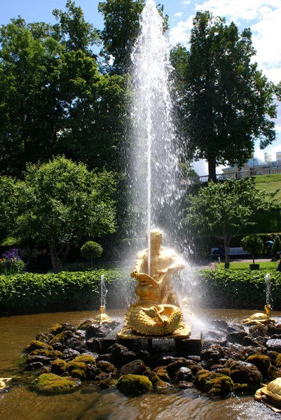 Fountain Triton — Stock Photo, Image