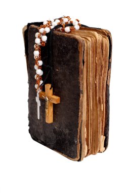 Old holy bible clipart