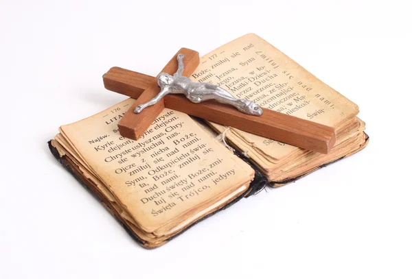 Старая Библия — стоковое фото