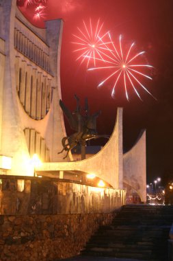 Fireworks arkasında Dram Tiyatrosu