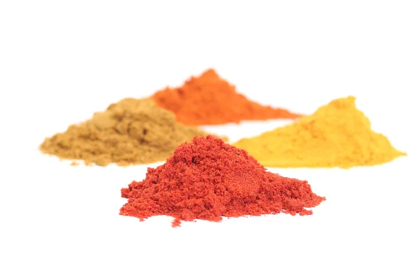 Set of dry spices — Stock Photo, Image
