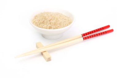pirinç Çin yemek çubukları