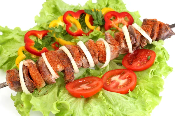 Kebab de shish apetitoso Fotos de stock