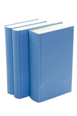 Blue books clipart