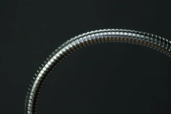 Metal elstic rod — Stock Photo, Image
