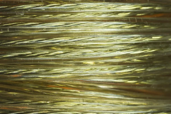 Bobina di filo d'oro — Foto Stock