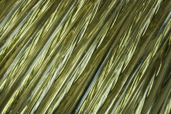 Gouden draad spoel — Stockfoto