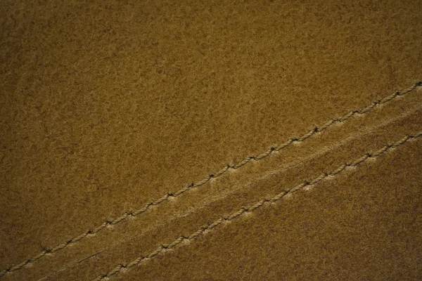 棕色生态皮革与煤层 — 图库照片