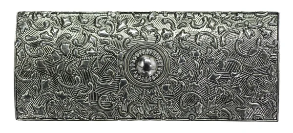 Metal engraved texture — Stock Photo, Image