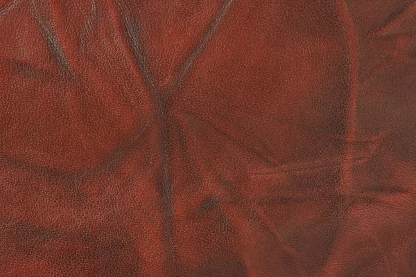 Красная изношенная кожа — стоковое фото
