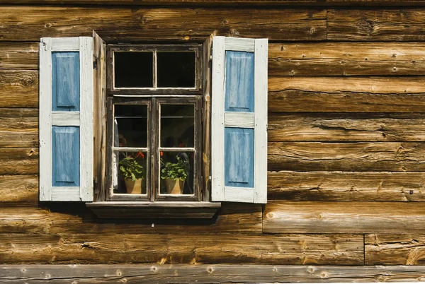 Vinatage okno — Stock fotografie