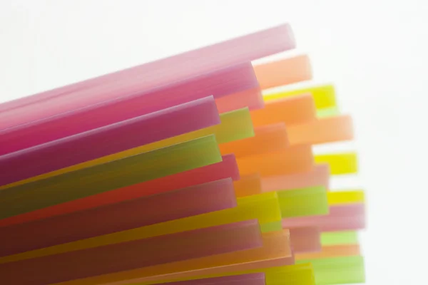 Cannucce per bevande colorate — Foto Stock