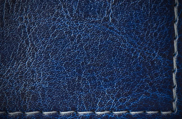 Copertina in pelle blu — Foto Stock