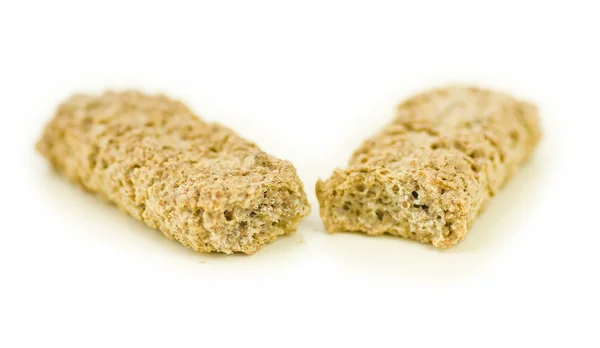 Bran cracked biscuit — Stock Photo, Image