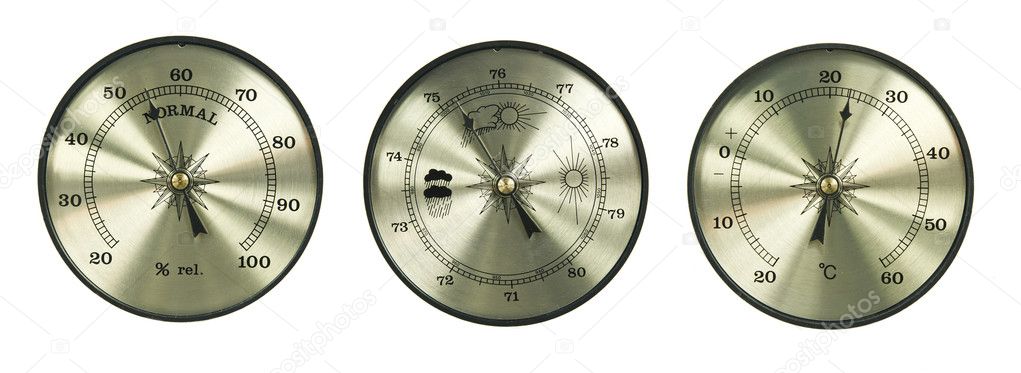 Thermometer hygrometer barometer