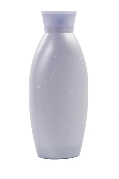 Natte plastic fles — Stockfoto