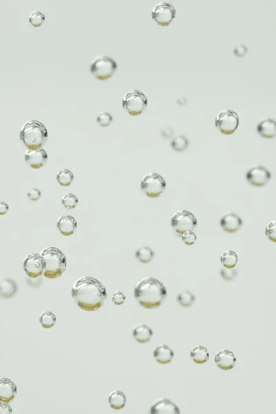 Bubblor i flytande — Stockfoto