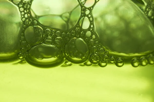 Зеленая пена — стоковое фото