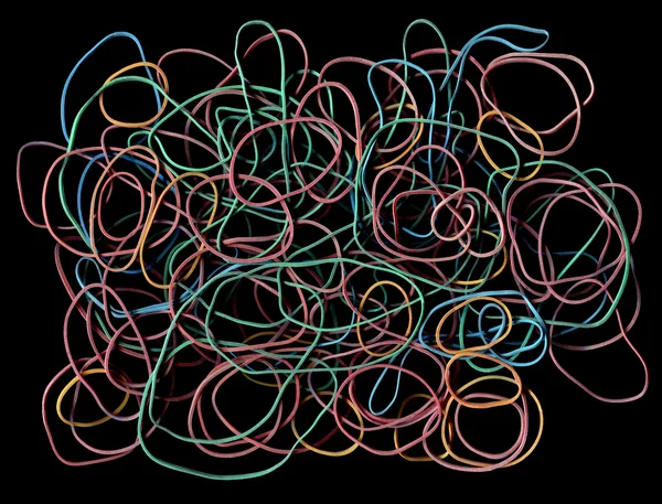 Abstracte rubber band — Stockfoto