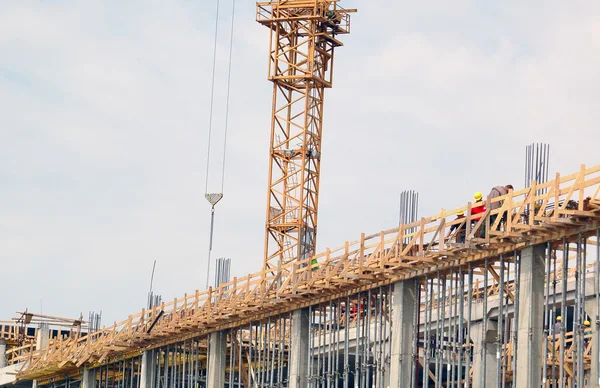 Building construction site — Stock Photo, Image
