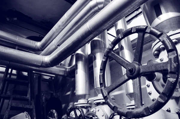 Industriegas- und Ölsysteme — Stockfoto