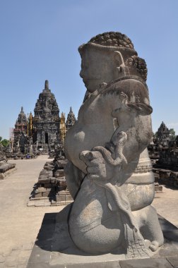 Prambanan Temple, Java, Indonesia clipart