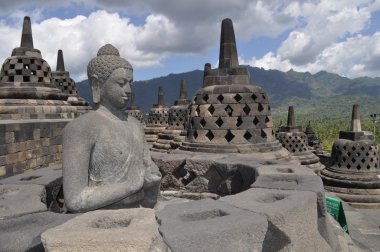 Borobudur Tapınağı, budda, java, Endonezya