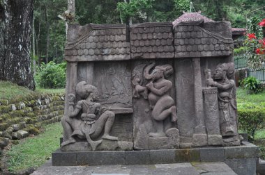 Candi sukuh Tapınağı, bali, Endonezya