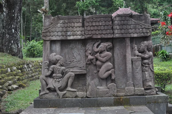 Tempio di Candi Sukuh, Bali, Indonesia — Foto Stock