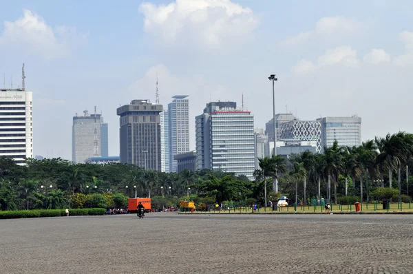 Cityscape της Τζακάρτα — Φωτογραφία Αρχείου