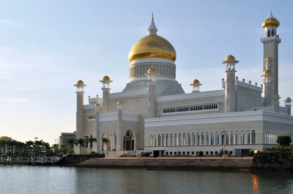Moschea del sultano Omar Ali Saifuddin Fotografia Stock