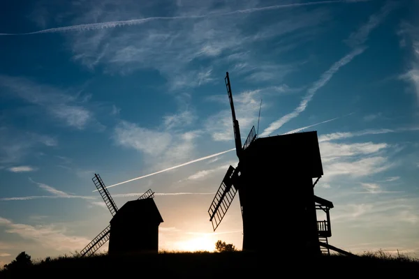 stock image Tilt at windmills